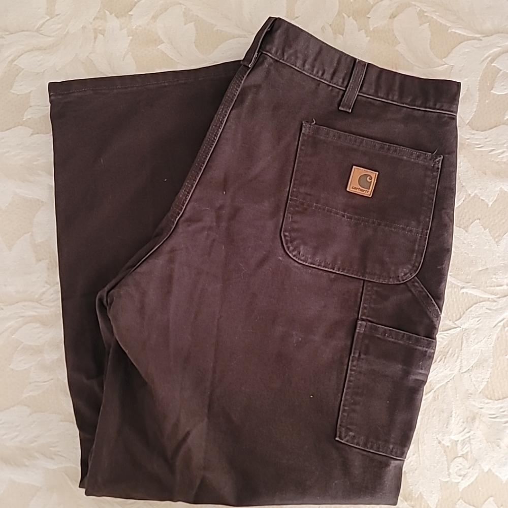 CARHARTT BROWN DUCK 42X30